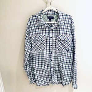 Alaskan Hardgear Plaid Shirt Fishing Vented Back 2XL Tall